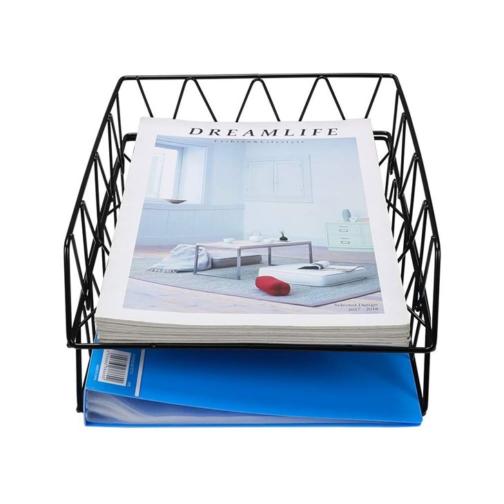 Metal Stackable Letter Tray Metal Stackable Letter Tray